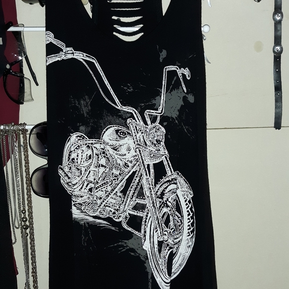 Moto tee Racerback - Picture 7 of 7